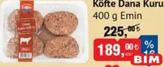 EMİN KÖFTE DANA KURU 400 G EMİN KÖFTE DANA KURU 400 G